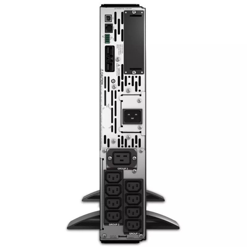 APC Smart-UPS X SMX2200RMHV2U - 2200VA, 8x C13 + 1x C19 kontaktligzda, USB, paplašināms darbības laiks