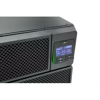 APC Smart-UPS On-Line SRT8KRMXLI - 8kW/VA, 6x C13 + 4x C19 + cietvadu 1 fāzes izeja, montējams statīvā, iebūvēts NMC