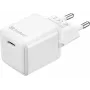 Sandberg USB-C maiņstrāvas lādētājs PD20W ES, iekštelpām, maiņstrāva, 5 V, 3 A, balts
