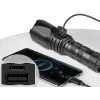Sandberg Survivor Torch Powerbank 5000, rokas lukturis, melns, alumīnijs, IPX4, -30 - 40 °C, FCC, RoHS, UKCA, CE