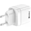 Lādētājs Sandberg 2in1 1xUSB-C 1xUSB 35W Iekštelpu maiņstrāvas Universāls