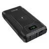 Sandberg Survivor Powerbank 7in1 76800, 76800 mAh, litija jonu (Li-Ion), bezvadu uzlāde, 3,6 V, melna