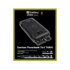 Sandberg Survivor Powerbank 7in1 76800, 76800 mAh, litija jonu (Li-Ion), bezvadu uzlāde, 3,6 V, melna