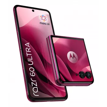 Motorola razr 60 ultra 17,7 cm (6,96 collu) Divu SIM kartu Android 15 5G USB Type-C 16 GB 512 GB 4700 mAh Rozā