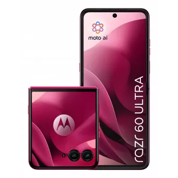 Motorola razr 60 ultra 17,7 cm (6,96 collu) Divu SIM kartu Android 15 5G USB Type-C 16 GB 512 GB 4700 mAh Rozā