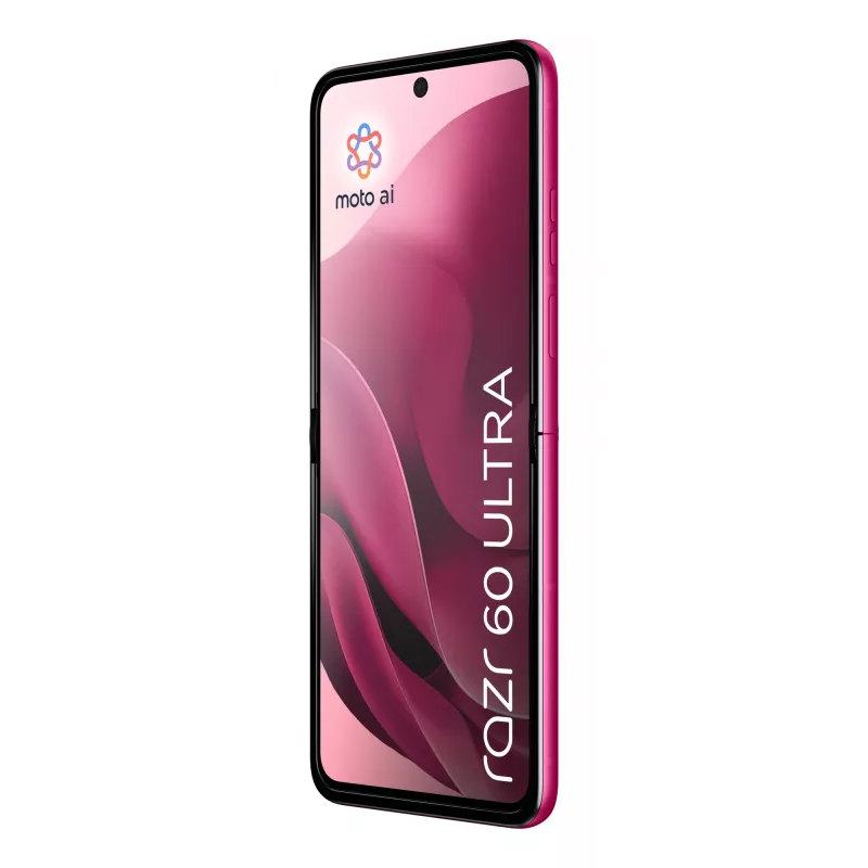 Motorola razr 60 ultra 17,7 cm (6,96 collu) Divu SIM kartu Android 15 5G USB Type-C 16 GB 512 GB 4700 mAh Rozā