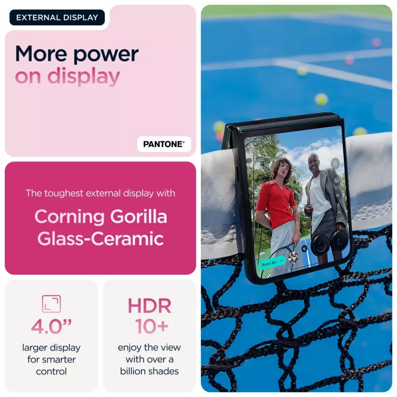 Motorola razr 60 ultra 17,7 cm (6,96 collu) Divu SIM kartu Android 15 5G USB Type-C 16 GB 512 GB 4700 mAh Rozā