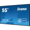 iiyama LH5541UHS-B2 Signālu displejs Kioska dizains 138.7 cm (54.6 collas) LCD 500 cd/m² 4K Ultra HD Melns Iebūvēts procesors 24/7