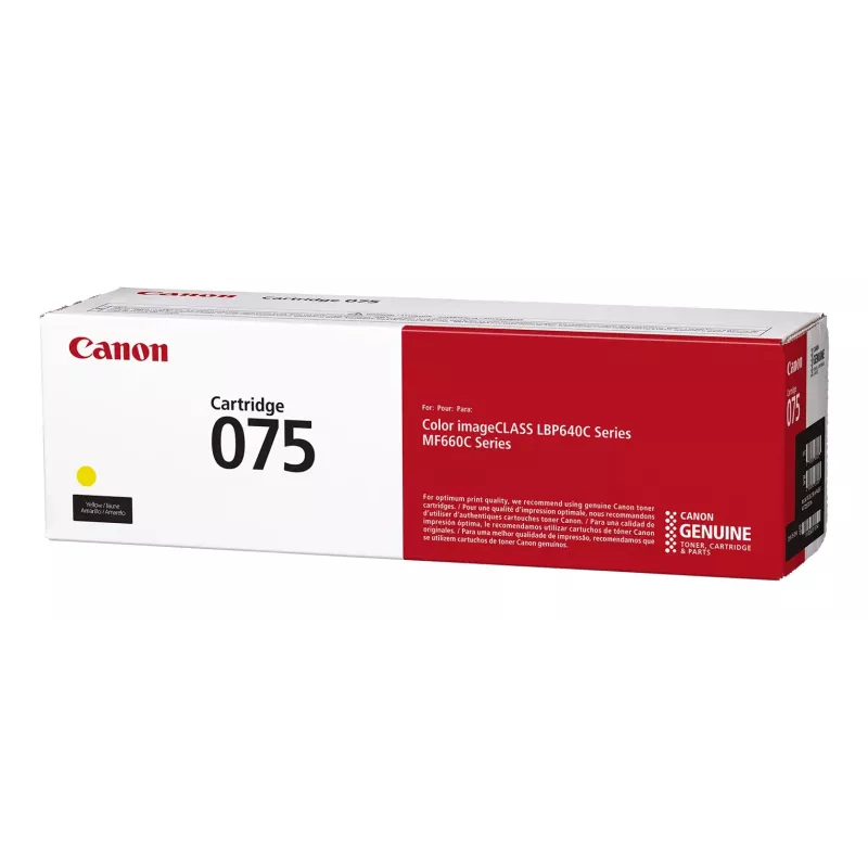 Canon 075 tonera kasetne 1 gab. Oriģināls Dzeltens