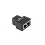 Kabeļu sadalītājs Lanberg ADS-RJ45-2RJ45-OS Melns