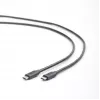 USB-C–USB-C kabelis Gembird CCP-USB3.1-CMCM-1M — 1 m, USB 3.2 Gen 1, melns
