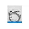 Audio kabelis LANBERG 3.5 mm tēviņš–tēviņš 1.2 m Melns