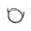 Audio kabelis LANBERG 3.5 mm tēviņš–tēviņš 1.2 m Melns