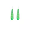 Optiskās šķiedras kabelis LANBERG FO-SASA-SS21-0200-WH, 20 m, G.657.A2, SC–SC, 125 µm, balts