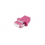 Fiber optic adapter LANBERG MM LC/UPC duplex OM4
