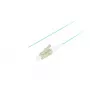 Šķiedru optikas pigtails LANBERG MM LC/UPC OM3 50/125 Easy Strip 2 m akvamarīna krāsā