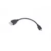 USB 2.0 kabelis LANBERG OEM-0006 — USB A uz Micro-USB B, 0,15 m, melns