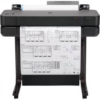 HP Designjet T630 24-in printeris 2025 izdevums, termiskā tintes druka, 2400 x 1200 DPI, HP-GL/2, JPEG, HP-RTL, CALS G4, URF, melns, ciāns, fuksīns, dzeltens, 2400 x 1200 DPI, 76 lpp./st.
