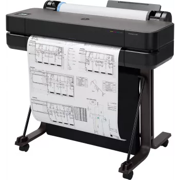 HP Designjet T630 24-in printeris 2025 izdevums, termiskā tintes druka, 2400 x 1200 DPI, HP-GL/2, JPEG, HP-RTL, CALS G4, URF, melns, ciāns, fuksīns, dzeltens, 2400 x 1200 DPI, 76 lpp./st.
