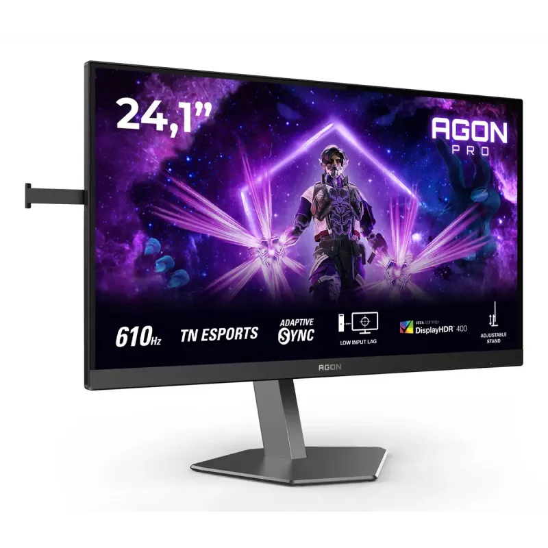 AOC G2 AG246FK6 datora monitors 61,2 cm (24,1 collu) 1920 x 1080 pikseļi Full HD LED Melns, Pelēks