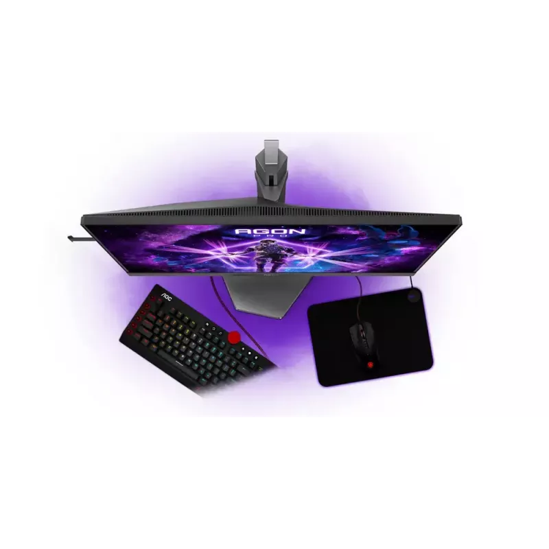 AOC G2 AG246FK6 datora monitors 61,2 cm (24,1 collu) 1920 x 1080 pikseļi Full HD LED Melns, Pelēks