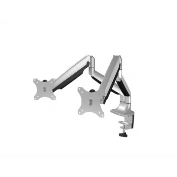 ICY BOX IB-MS504-T 81,3 cm (32 collu) galda statīvs, melns, sudrabots