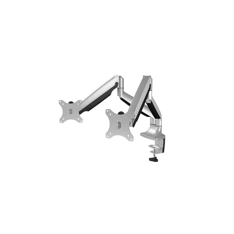 ICY BOX IB-MS504-T 81,3 cm (32 collu) galda statīvs, melns, sudrabots