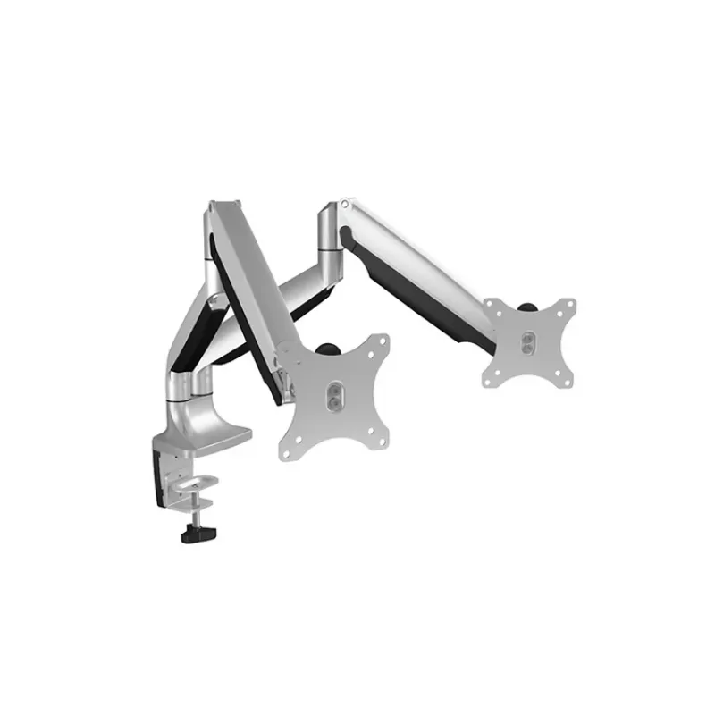 ICY BOX IB-MS504-T 81,3 cm (32 collu) galda statīvs, melns, sudrabots