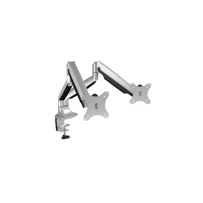 ICY BOX IB-MS504-T 81,3 cm (32 collu) galda statīvs, melns, sudrabots