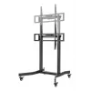 Techly ICA-TR68M TV stiprinājums/statīvs 2,54 m (100 collas) Melns