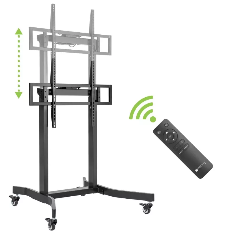 Techly ICA-TR68M TV stiprinājums/statīvs 2,54 m (100 collas) Melns