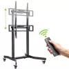 Techly ICA-TR68M TV stiprinājums/statīvs 2,54 m (100 collas) Melns