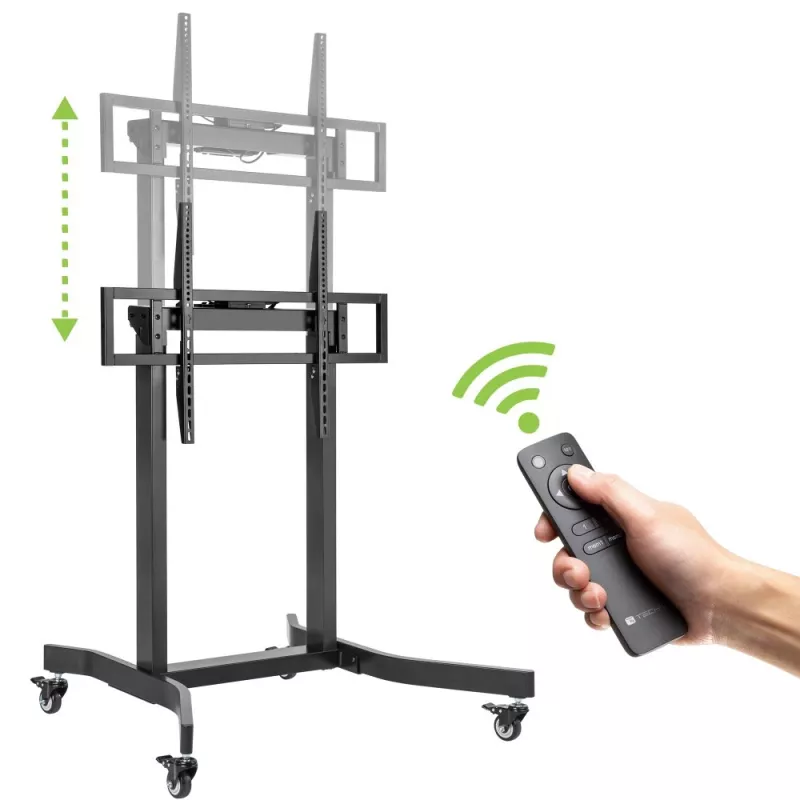 Techly ICA-TR68M TV stiprinājums/statīvs 2,54 m (100 collas) Melns