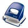 Leitz NeXXt caurumotājs 5008, 2 caurumi, 30 lapas, zila, balta, 8 cm, 3 mm, A4, A5, A6, Folio, US-Quart, 107 mm