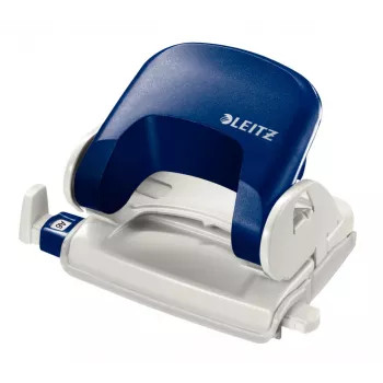 Leitz caurumotājs 5038 NeXXt, 2 caurumi 16 loksnēm, 16 loksnes, Zils, Plastmasa, 8 cm, 5.5 mm, A5