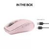 pele Logitech MX 3S Pink USB Optical