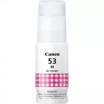 Canon GI-53M fuksīna tintes pudele, oriģināla, fuksīna (fuksīna), Canon, PIXMA G650 PIXMA G550, 60 ml, tintes strūklas