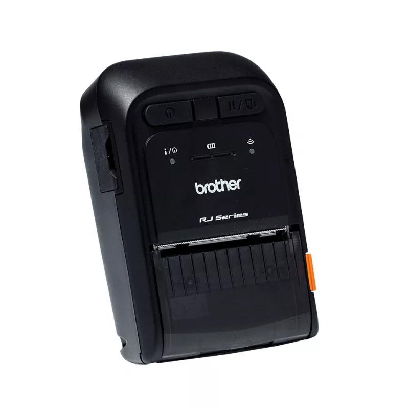 Brother RJ-2035B POS printeris, 203 x 203 DPI, vadu un bezvadu savienojamība, termiskā mobilā printera ierīce