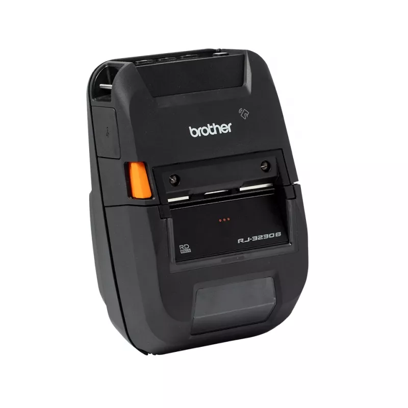 Brother RJ3230BL etiķešu printeris Tiešā termopārnese 203 x 203 DPI 127 mm/s Bezvadu Wi-Fi Bluetooth