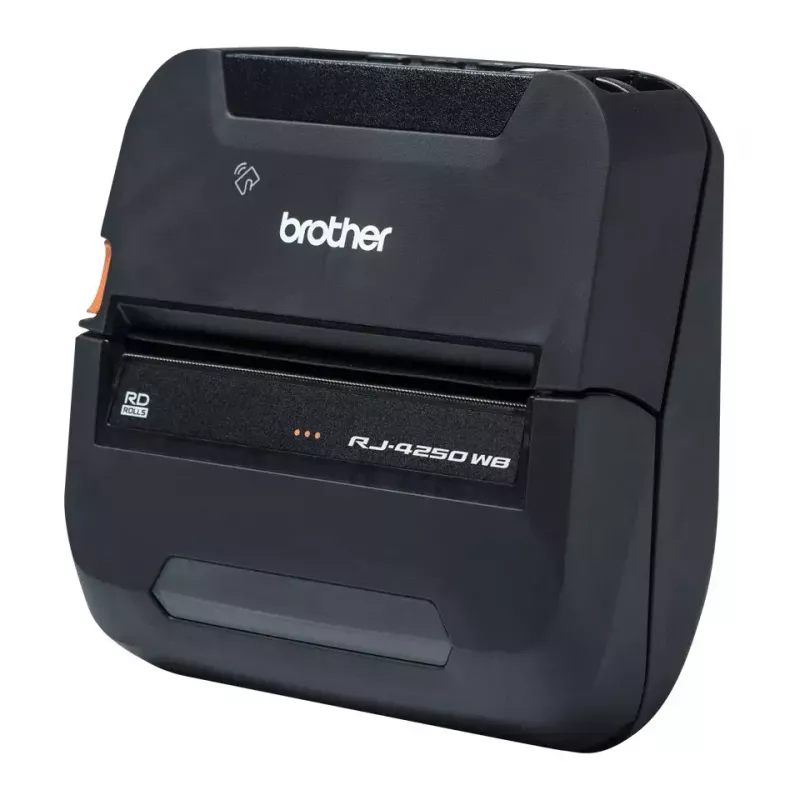 Brother RJ-4250WB etiķešu printeris 203 x 203 DPI 127 mm/s vadu un bezvadu Wi-Fi Bluetooth