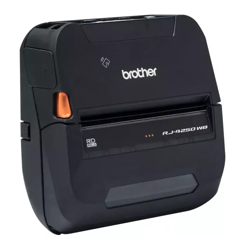 Brother RJ-4250WB etiķešu printeris 203 x 203 DPI 127 mm/s vadu un bezvadu Wi-Fi Bluetooth