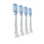 Philips Premium Gum Care HX9054/87 4 pack birstes galviņas, 4 gab., Balta, 3 mēneši, Mīksta, 62000 kustības minūtē, Philips
