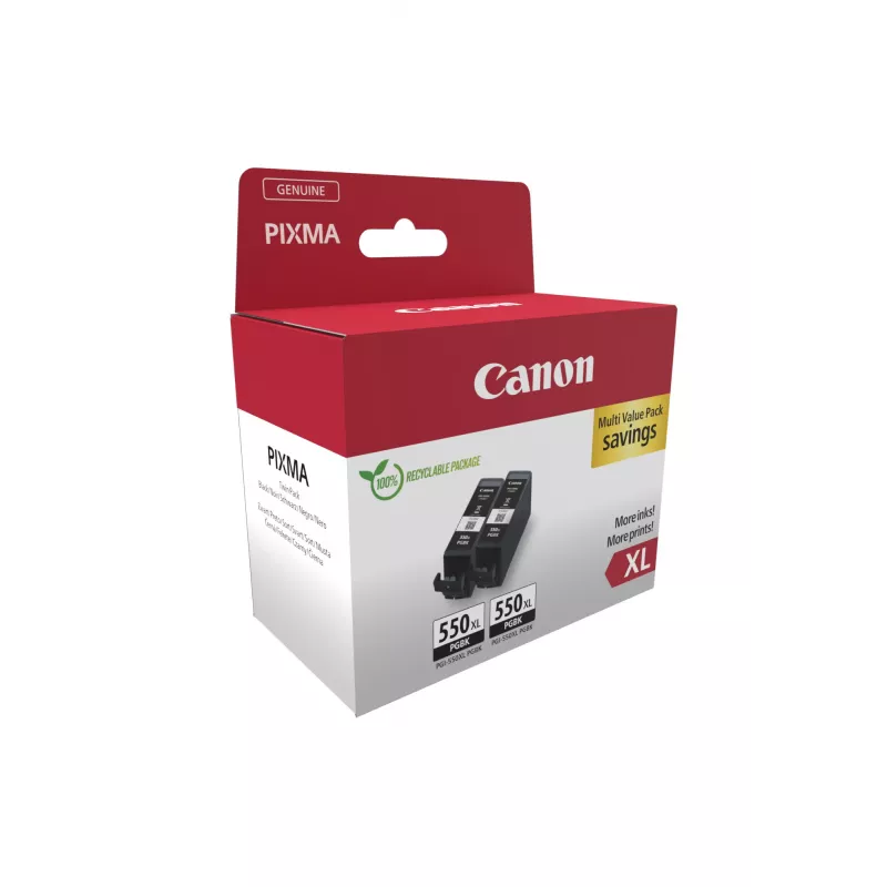 Canon 6431B010 tintes kasetne 2 gab. Oriģināla Melna