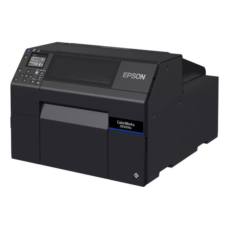 Epson ColorWorks D6500Ae etiķešu printeris, termiskā pārnese, krāsu, 1200 x 1200 DPI, 85 mm/sek., vadu Ethernet LAN