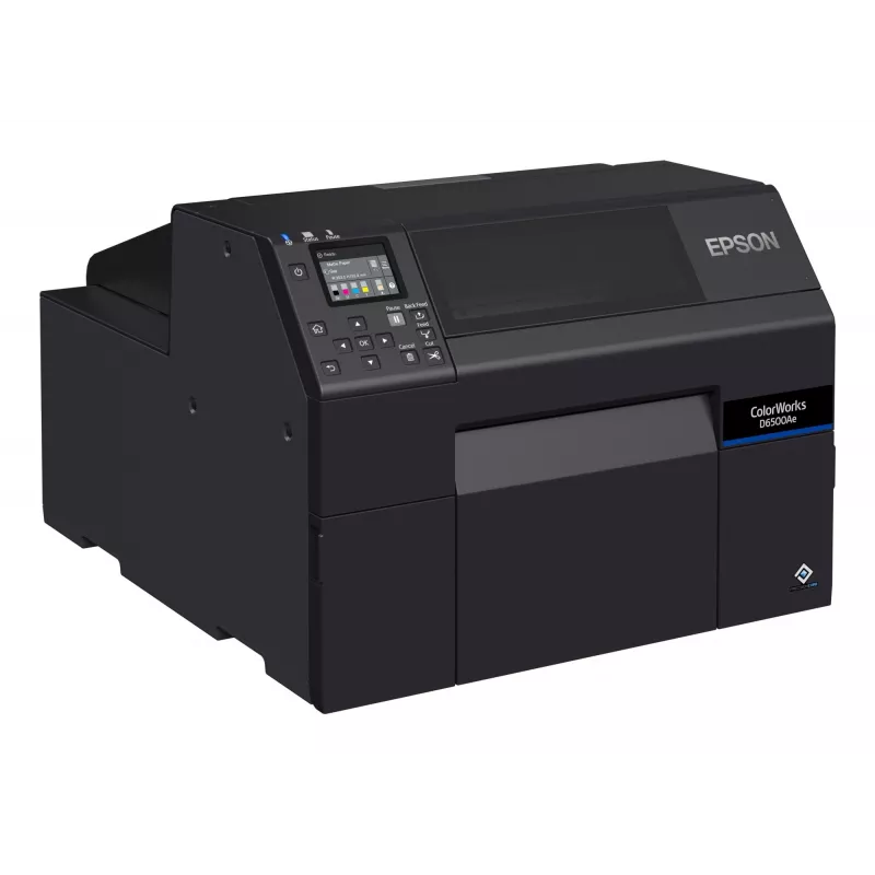 Epson ColorWorks D6500Ae etiķešu printeris, termiskā pārnese, krāsu, 1200 x 1200 DPI, 85 mm/sek., vadu Ethernet LAN