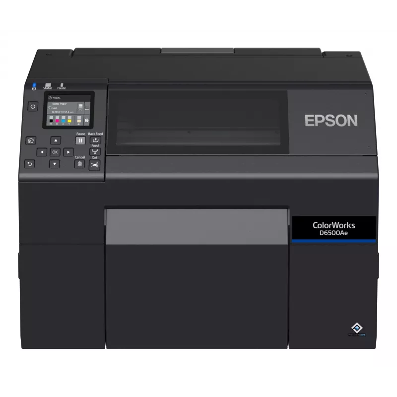 Epson ColorWorks D6500Ae etiķešu printeris, termiskā pārnese, krāsu, 1200 x 1200 DPI, 85 mm/sek., vadu Ethernet LAN