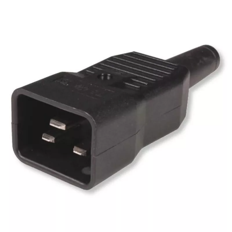 Techly Rack 19 collu PDU 12 VDE izejas ar C20 kontaktdakšu un slēdzi
