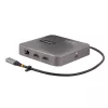 StarTech.com USB C dokstacija, divi 4K 60Hz HDMI saderīga ar Macbook Pro (M1/M2/M3/M4) un Windows, USB-A/USB-C 10Gbps centrmezgls, 100W strāvas piegāde, GbE, SD, 22 collu/56 cm kabelis