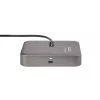 StarTech.com USB C dokstacija, divi 4K 60Hz HDMI saderīga ar Macbook Pro (M1/M2/M3/M4) un Windows, USB-A/USB-C 10Gbps centrmezgls, 100W strāvas piegāde, GbE, SD, 22 collu/56 cm kabelis
