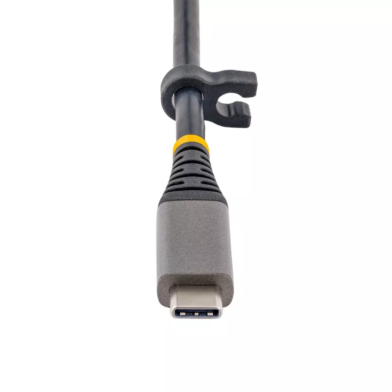 StarTech.com USB C dokstacija, divi 4K 60Hz HDMI saderīga ar Macbook Pro (M1/M2/M3/M4) un Windows, USB-A/USB-C 10Gbps centrmezgls, 100W strāvas piegāde, GbE, SD, 22 collu/56 cm kabelis